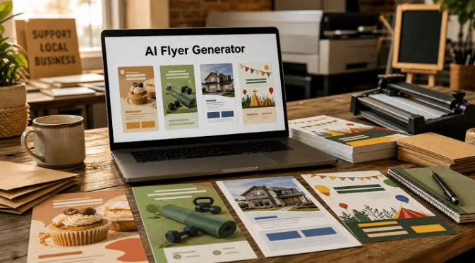 Creating Eye-Catching Business Flyers With AI Tools